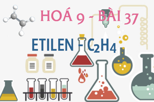etilen C2H4 tính chất hoá học hoá 9 bài 37 