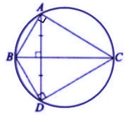 Cách chứng tỏ 4 điểm nằm trong một lối tròn