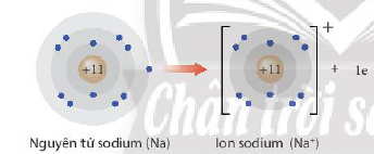 Na+ .  quá trình hình thành thanh ion