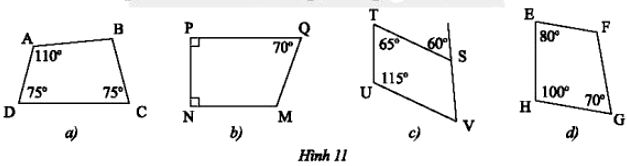 Bài 1 trang 66 Toán 8 Tập 1 SGK Chân trời sáng tạo