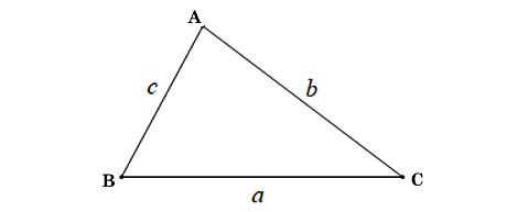 Định lí côsin trong tam giác