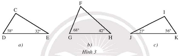Tổng số đo 3 góc của tam giác