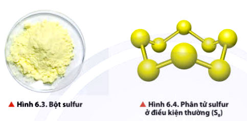 Cấu tạo phân tử lưu huỳnh Sulfur
