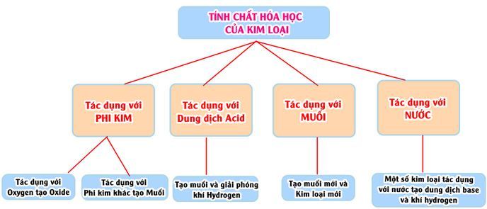 Tính chất hóa học chung của kim loại