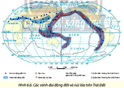 Luyện tập 1 trang 34 Địa lí 10 Chân trời sáng tạo