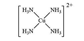 Dạng hình học của Ion [Cu(NH3)4]2+