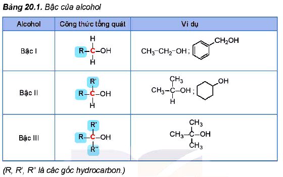 Bậc của alcohol