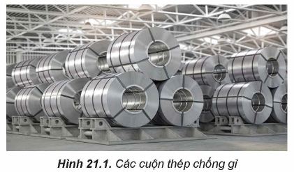 Hợp kim của sắt như thép chống gỉ