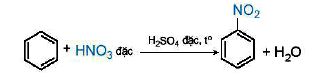 Phản ứng nitro hóa benzene