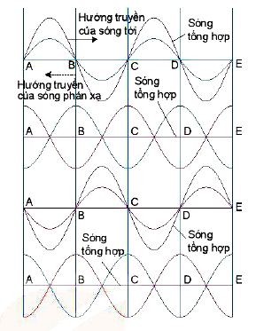 Lý thuyết Vật lí 11 Kết nối tri thức bài 13: Sóng dừng: Đặc điểm của sóng dừng, Điều kiện để có sóng dừng