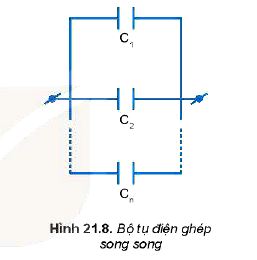 Lý thuyết Vật lí 11 Kết nối tri thức bài 21: Tụ điện: Điện dung của tụ điện, bộ tụ nối tiếp, bộ tụ song song