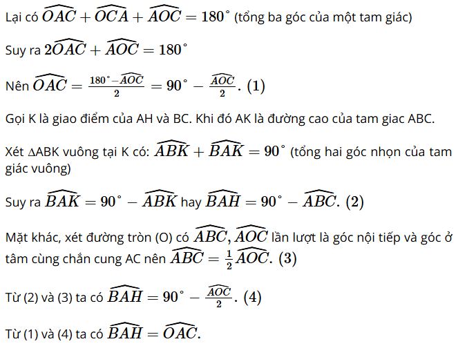 Giải bài 9.9 SGK Toán 9 Tập 2 Kết nối tri thức