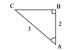Ví dụ tính tỉ số lượng giác của góc nhọn Toán 9